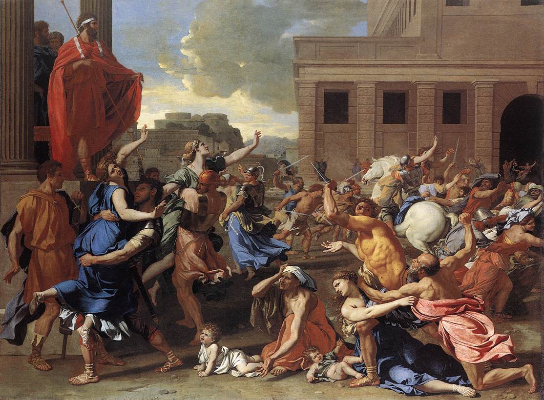 Nicolas Poussin The Rape of the Sabine Women